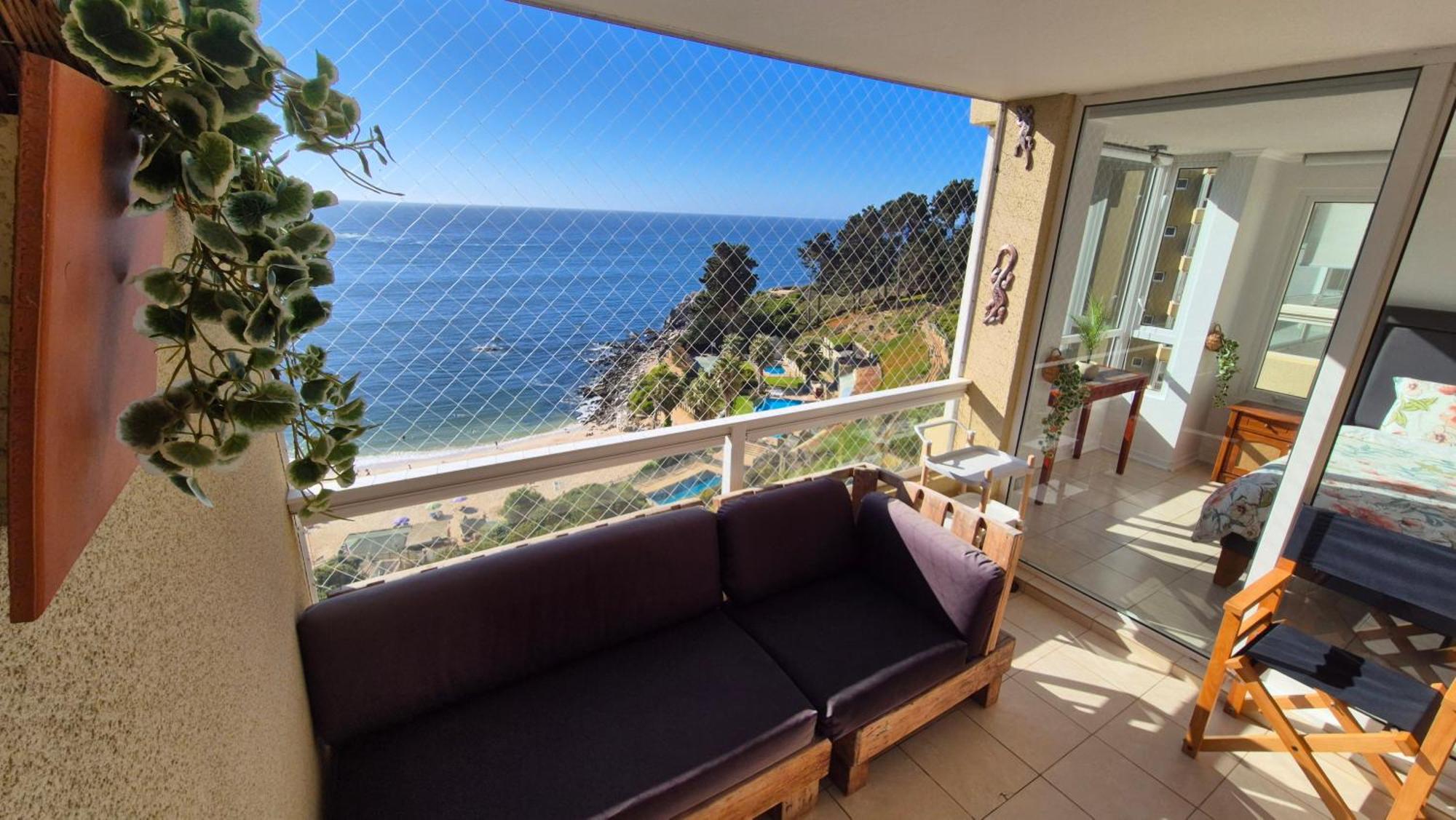 Apartamento Depto Vista Mar 3d2b, Pinares Canelillo